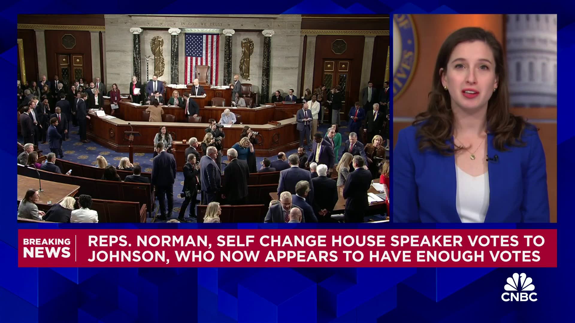 Republican Mike Johnson elected House speaker after dramatic vote reversals