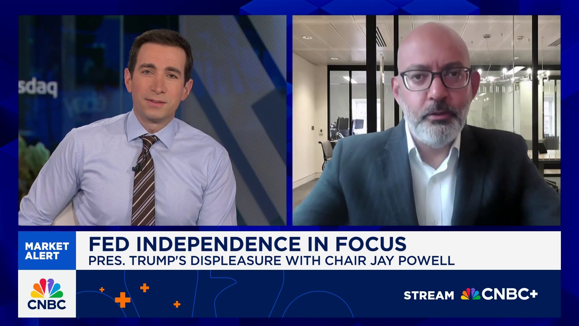 Market has signaled it doesn't like the idea of Trump firing Fed Chair Powell: Evercore ISI's Guha