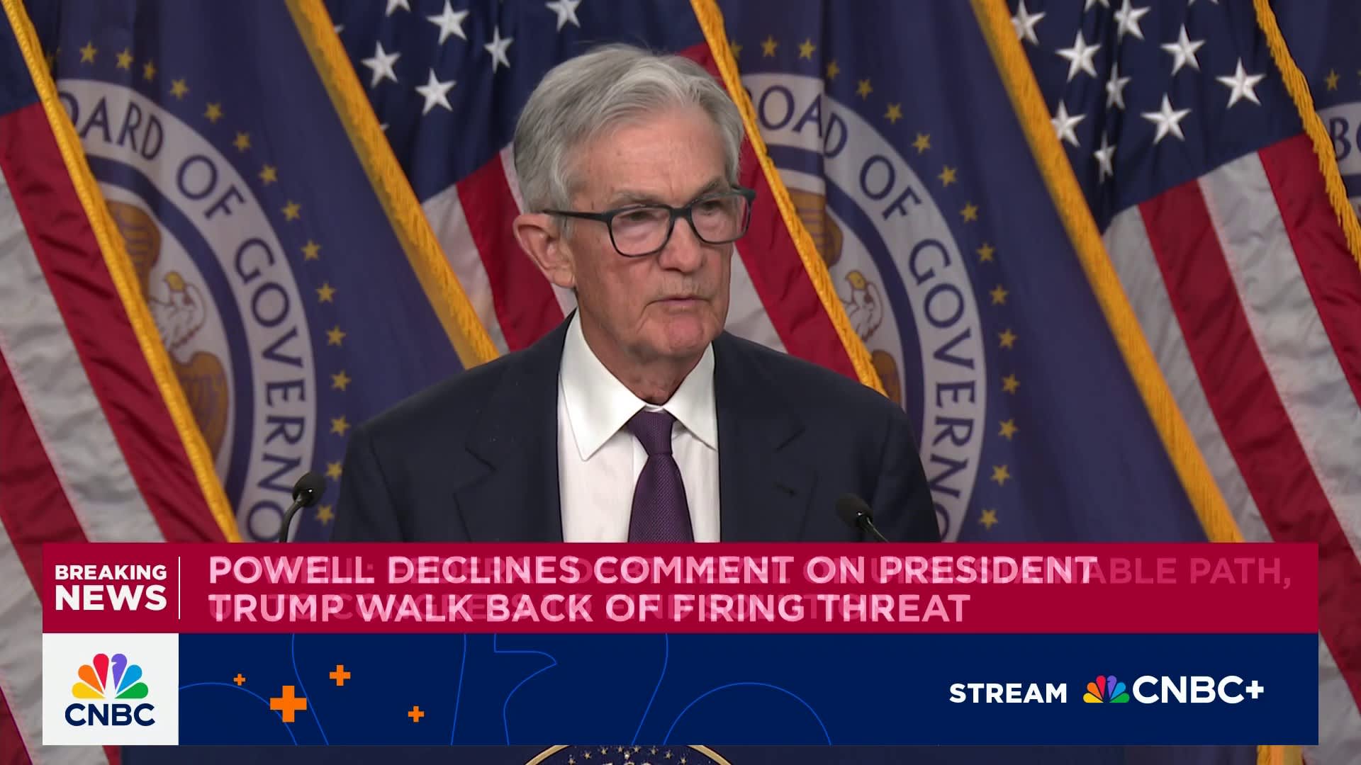 Fed Chair Powell: I’ve never asked for a meeting with any president and I never will