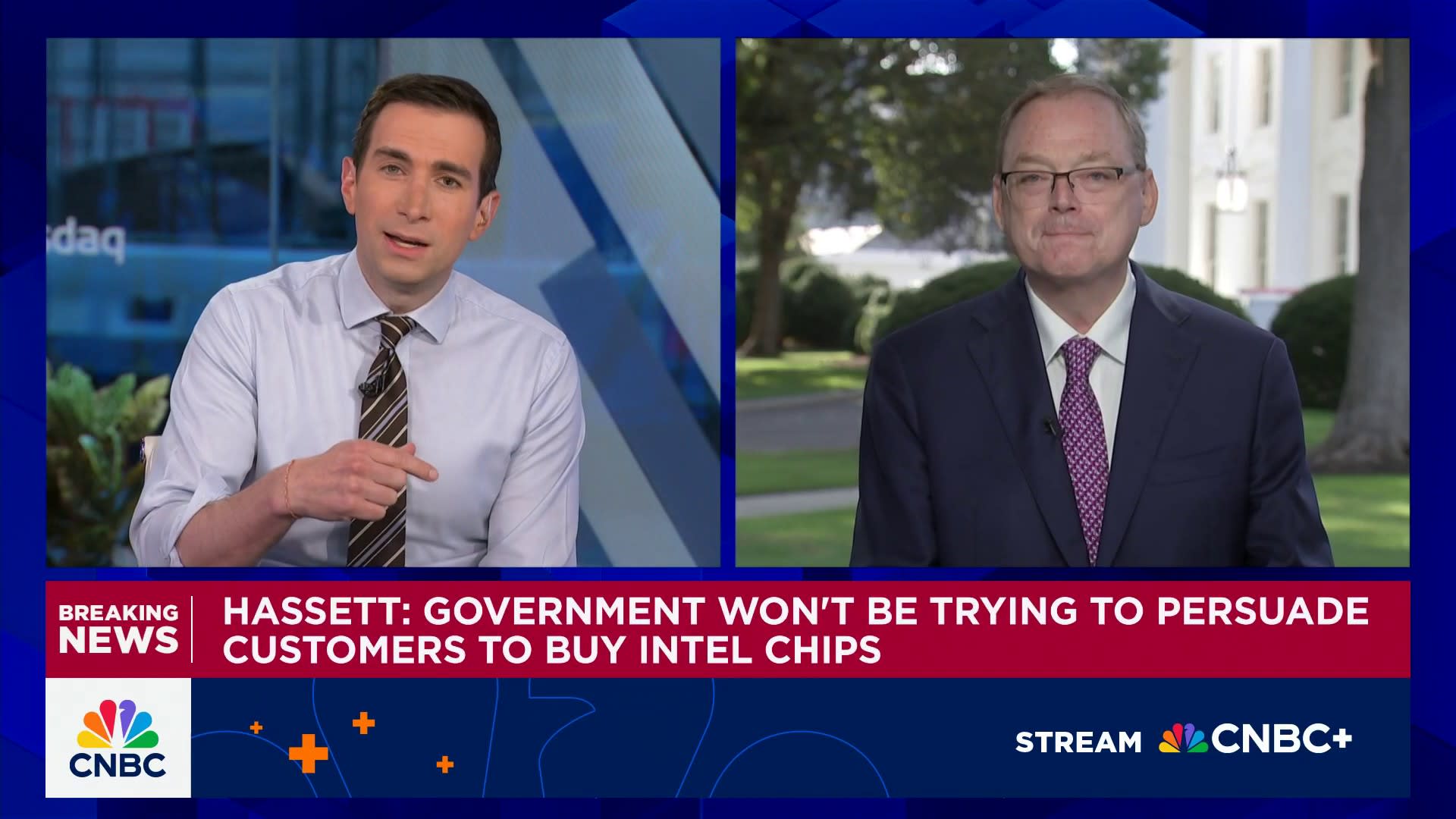 NEC Director Kevin Hassett on Intel deal: It's possible government will take stake in more companies